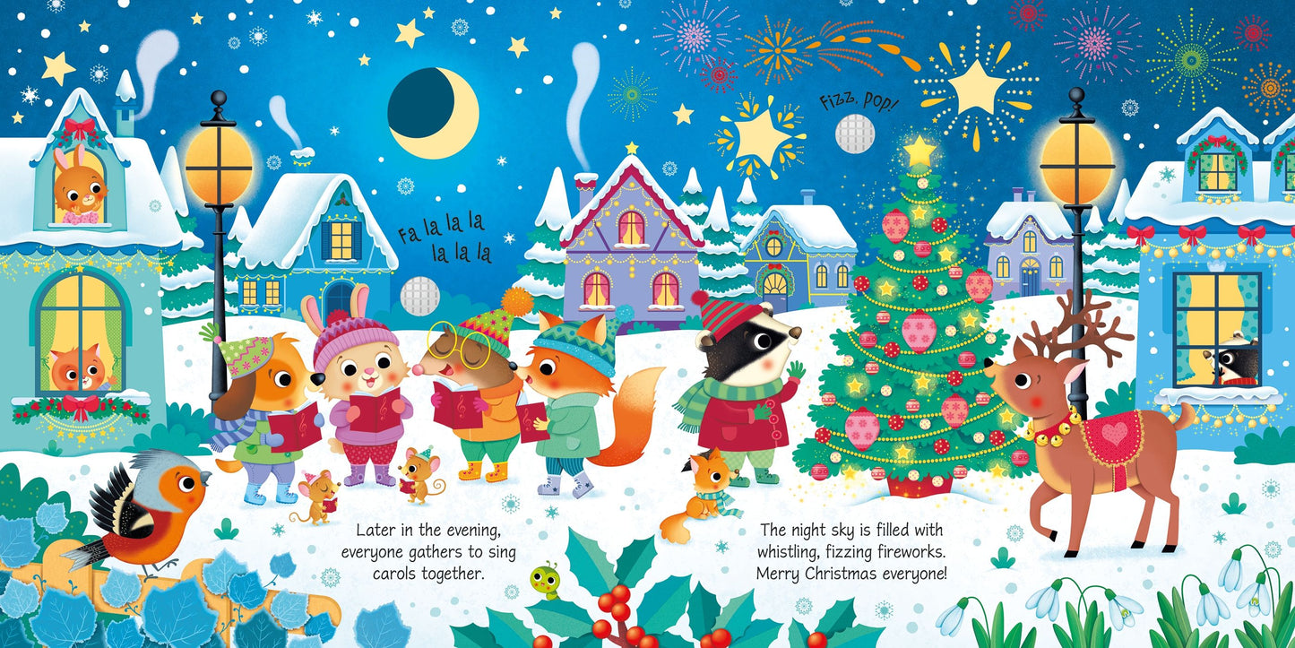 Carte cu sunete - Winter Wonderland Sound Book, Usborne