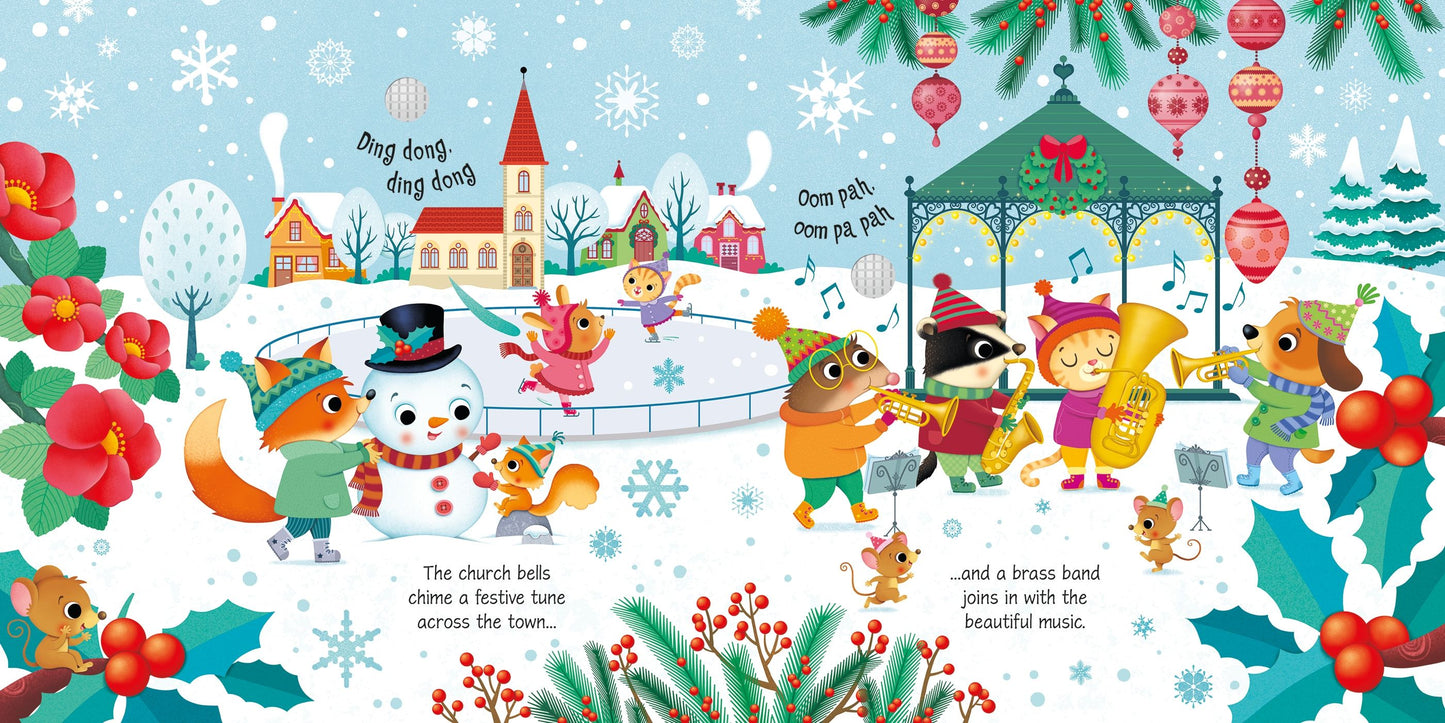 Carte cu sunete - Winter Wonderland Sound Book, Usborne