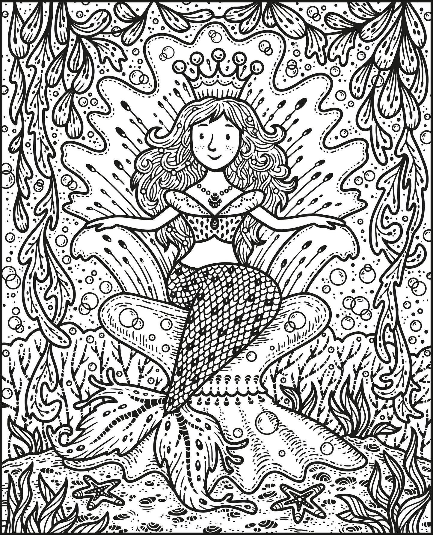 Carte de pictură cu apă - Mermaids Magic Painting Book, Usborne, 4 ani+