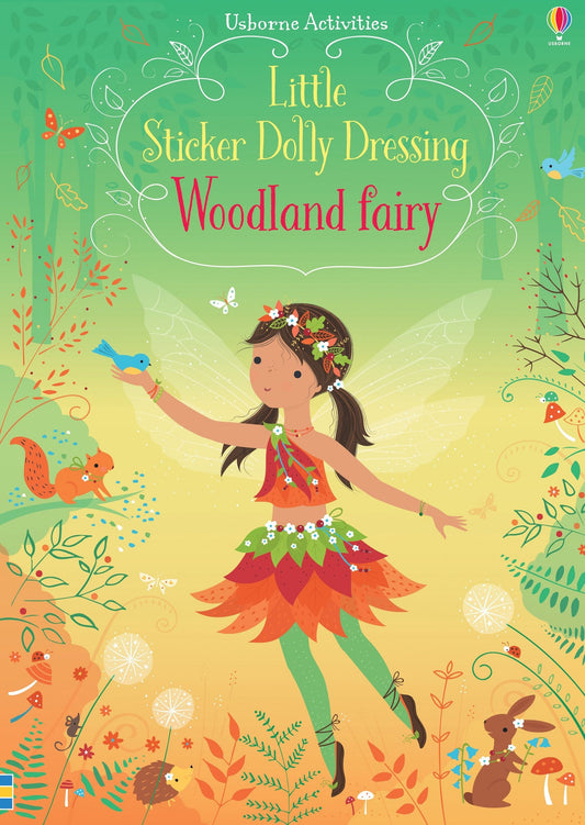 Carte stickere - Sdd Little Sticker Dolly Dressing Woodland Fairy, Usborne