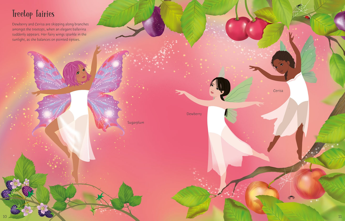 Carte stickere - Sticker Dolly Dressing Ballet Fairies, Usborne