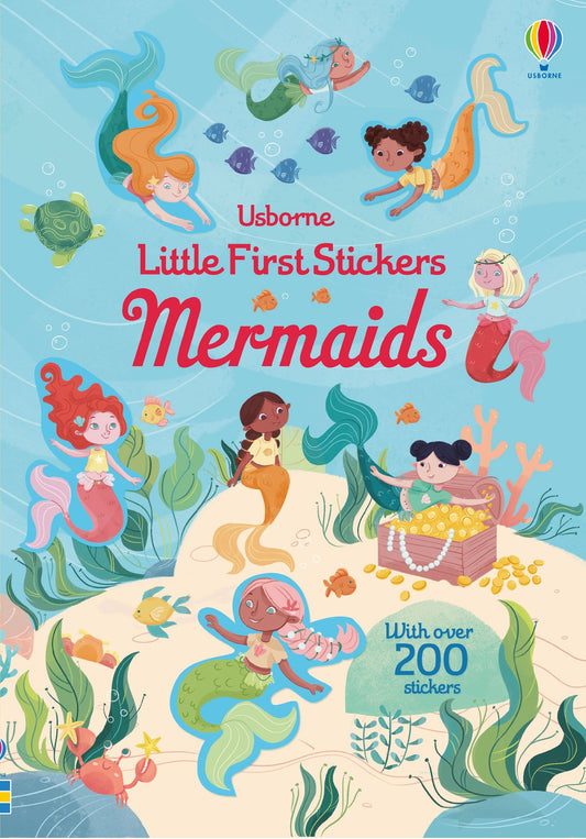 Carte stickere - Little First Stickers Mermaids, Usborne