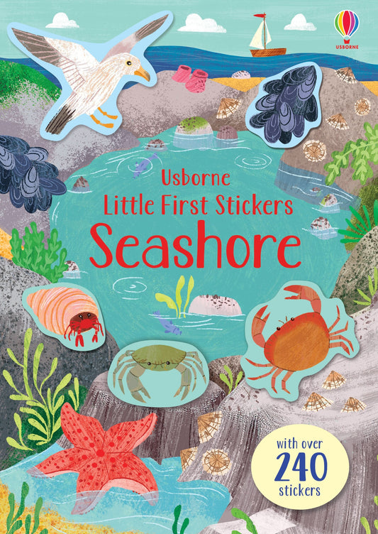 Carte stickere - Little First Stickers Seashore, Usborne