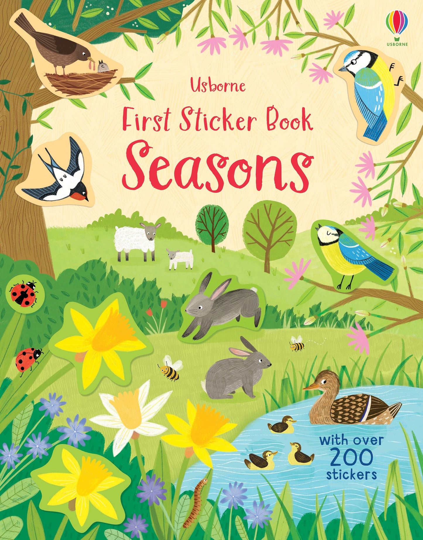 Carte stickere - First Sticker Book Seasons, Usborne