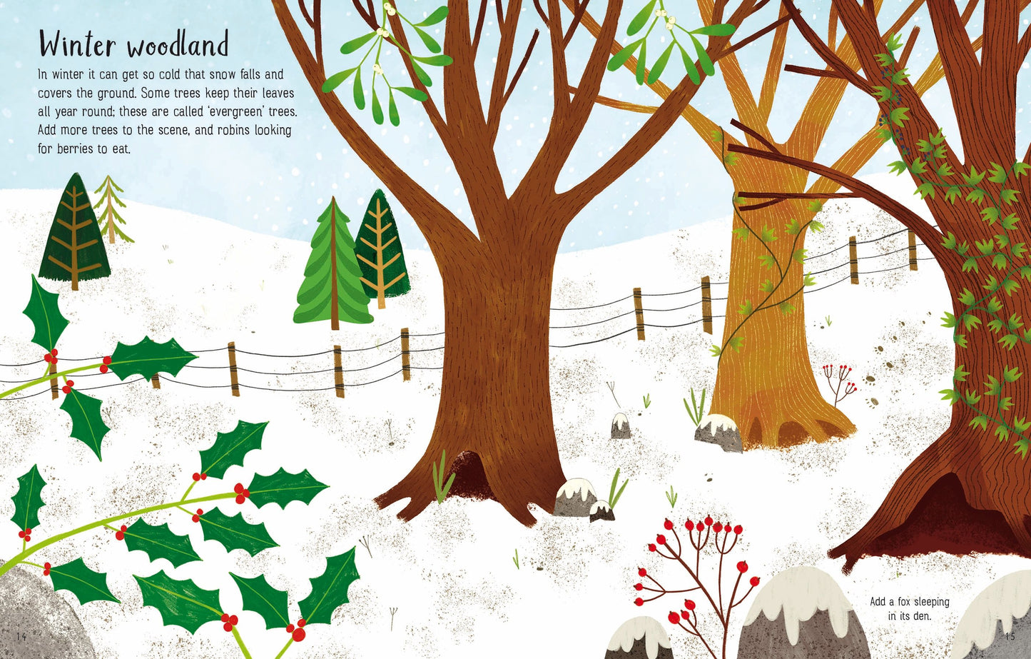 Carte stickere - First Sticker Book Seasons, Usborne