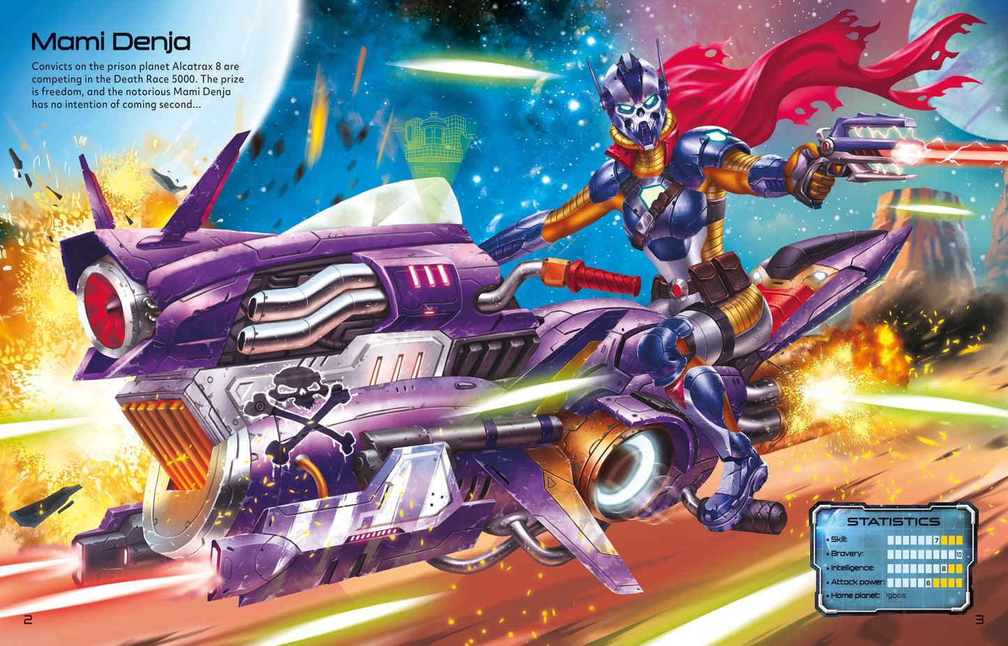 Carte stickere - Build Your Own Space Warriors Sticker Book, Usborne