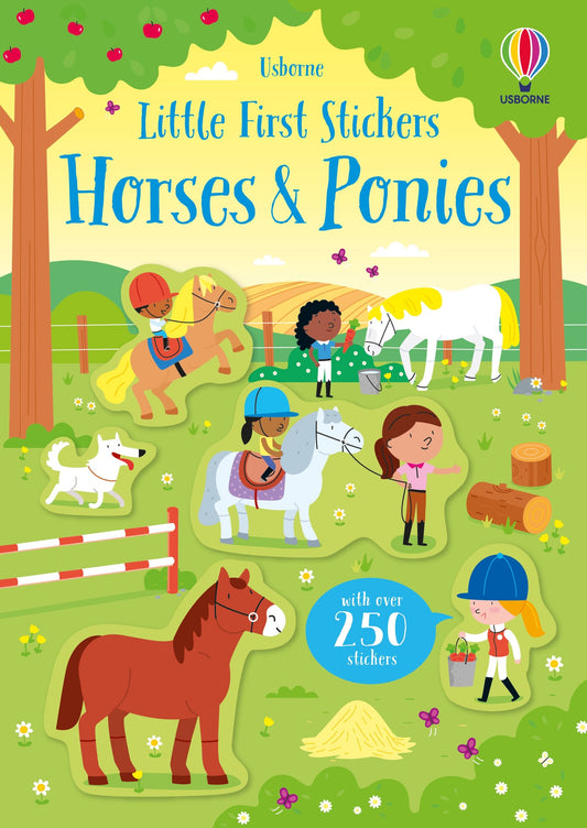 Carte stickere - Little First Stickers Horses And Ponies, Usborne