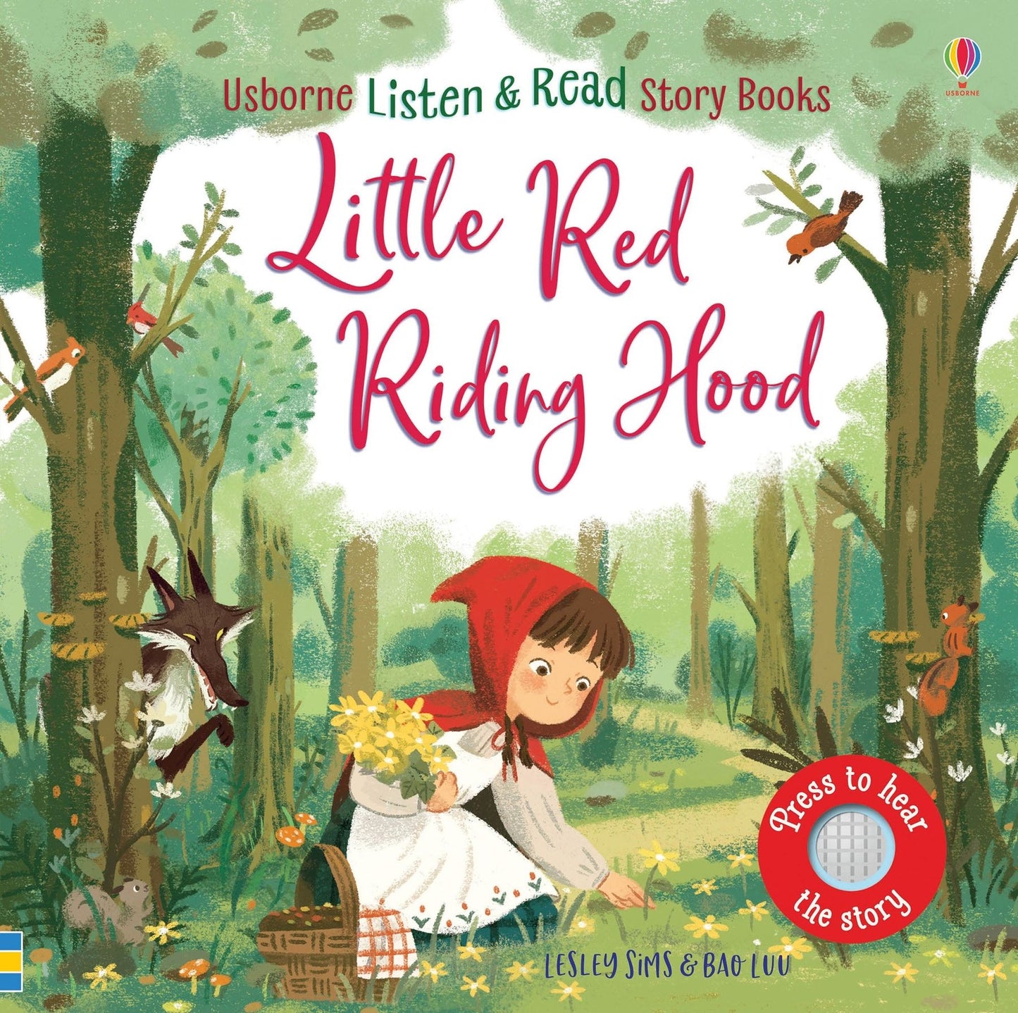 Carte copii - Little Red Riding Hood Listen & Read Story Book, Usborne