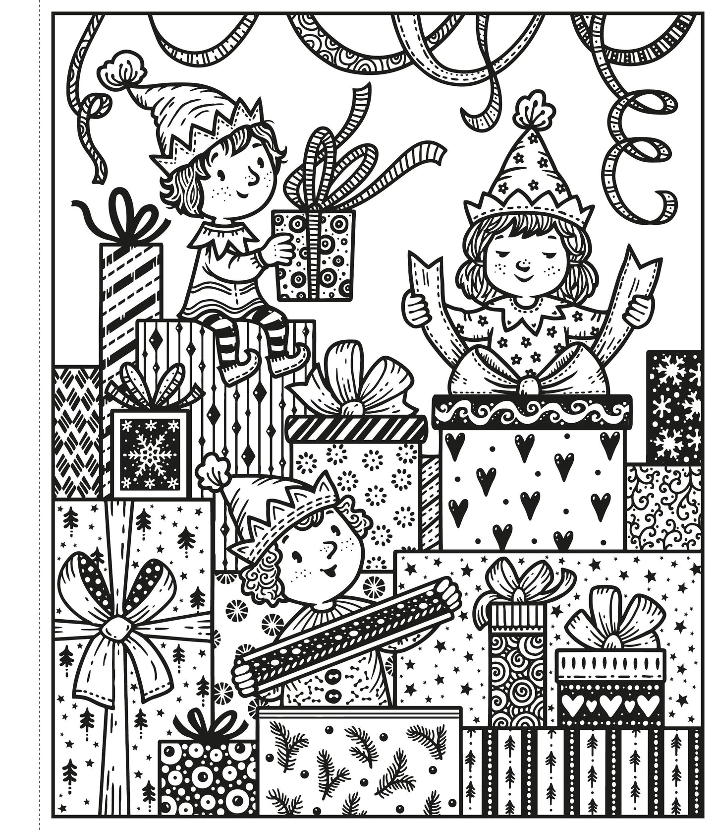 Carte pictura cu apa - Enchanted Christmas Magic Painting Book, Usborne