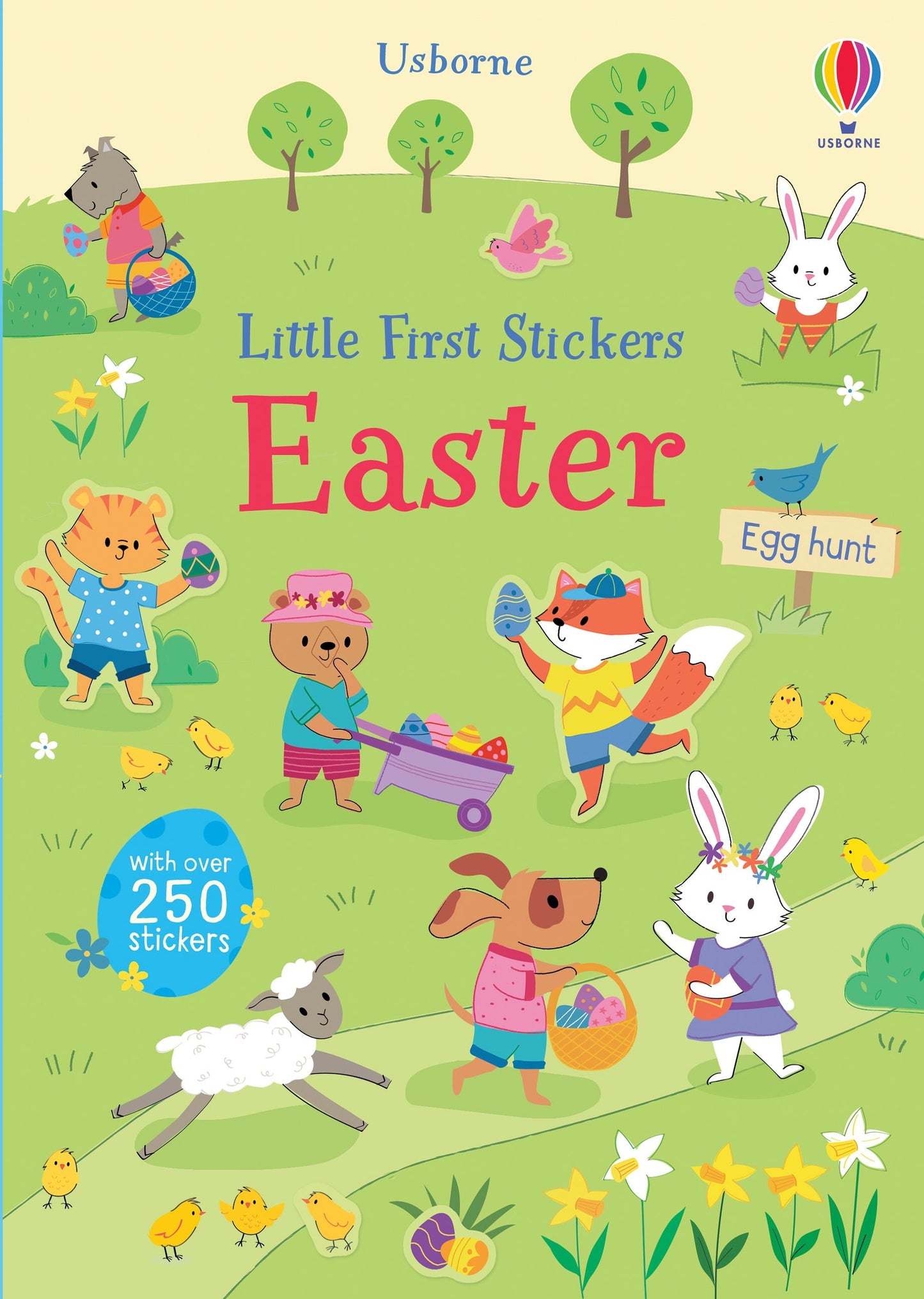 Carte stickere - Little First Stickers Easter, Usborne