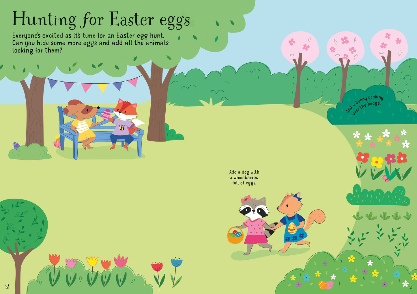 Carte stickere - Little First Stickers Easter, Usborne