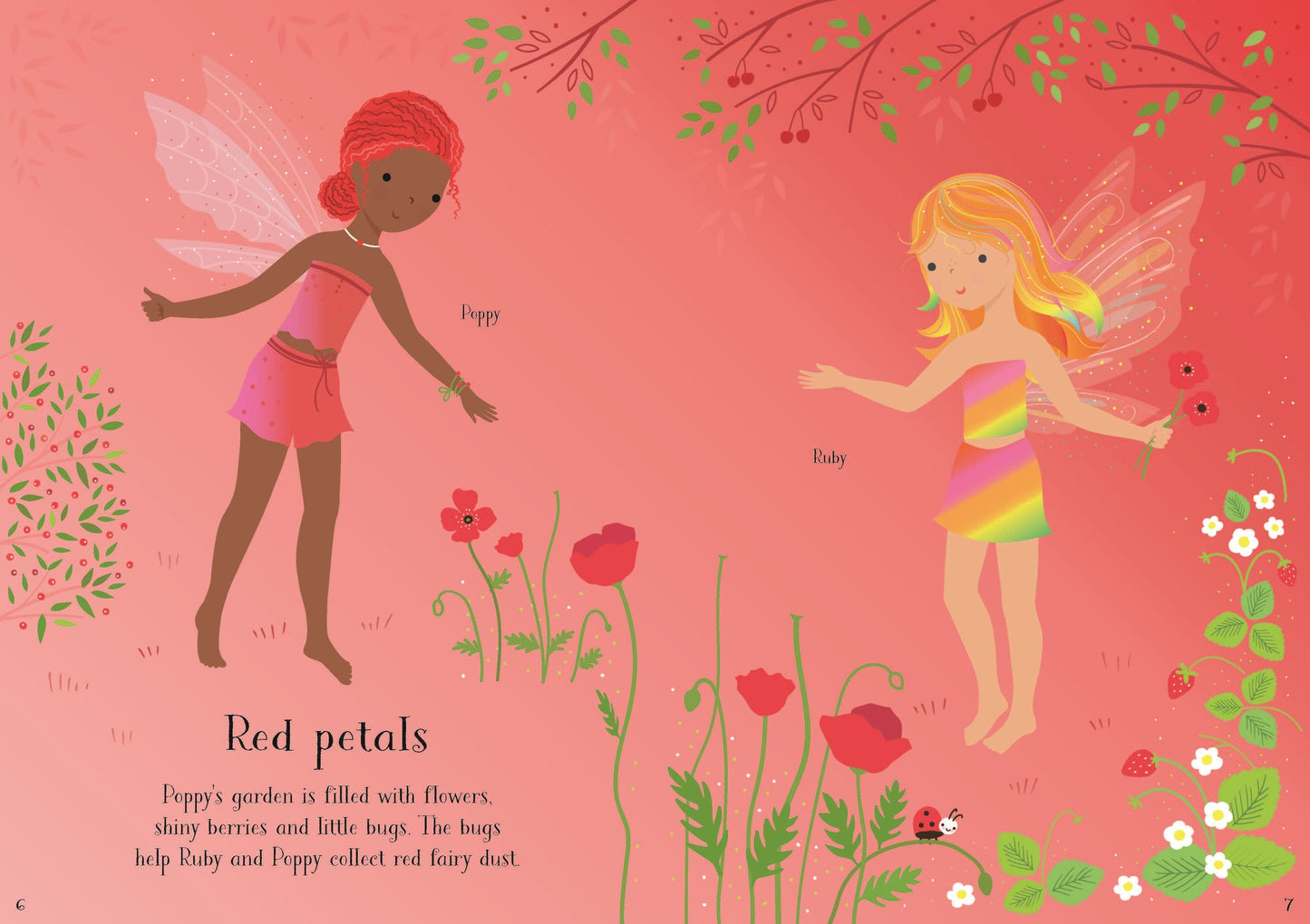 Carte stickere - Sdd Little Sticker Dolly Dressing Rainbow Fairy, Usborne