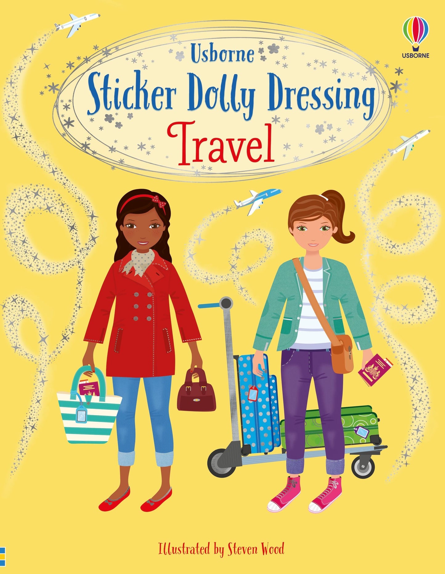 Carte stickere - Sticker Dolly Dressing  Travel, Usborne