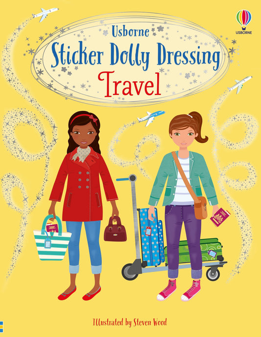 Carte stickere - Sticker Dolly Dressing  Travel, Usborne