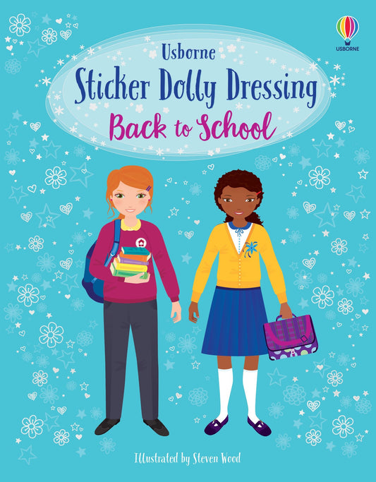 Carte stickere - Sticker Dolly Dressing  Back To School, Usborne