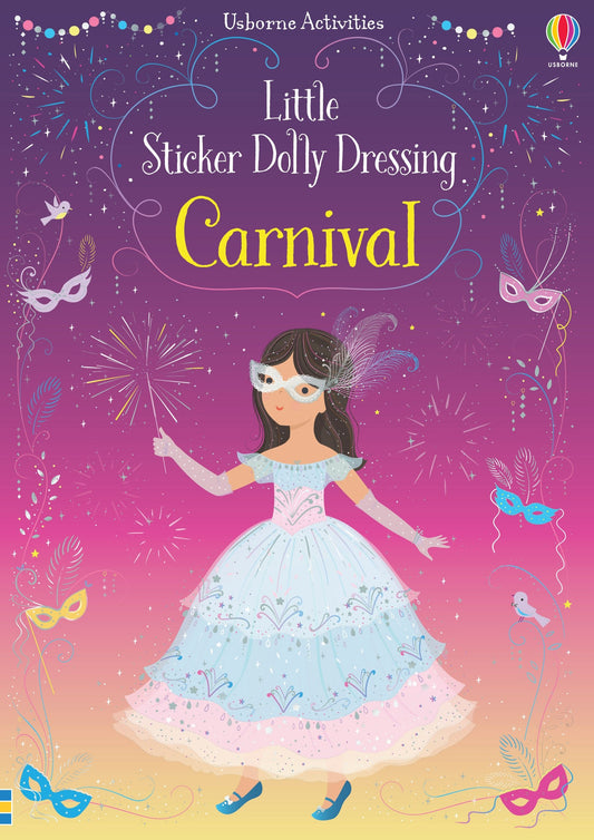 Carte stickere - Sdd Little Sticker Dolly Dressing Carnival, Usborne