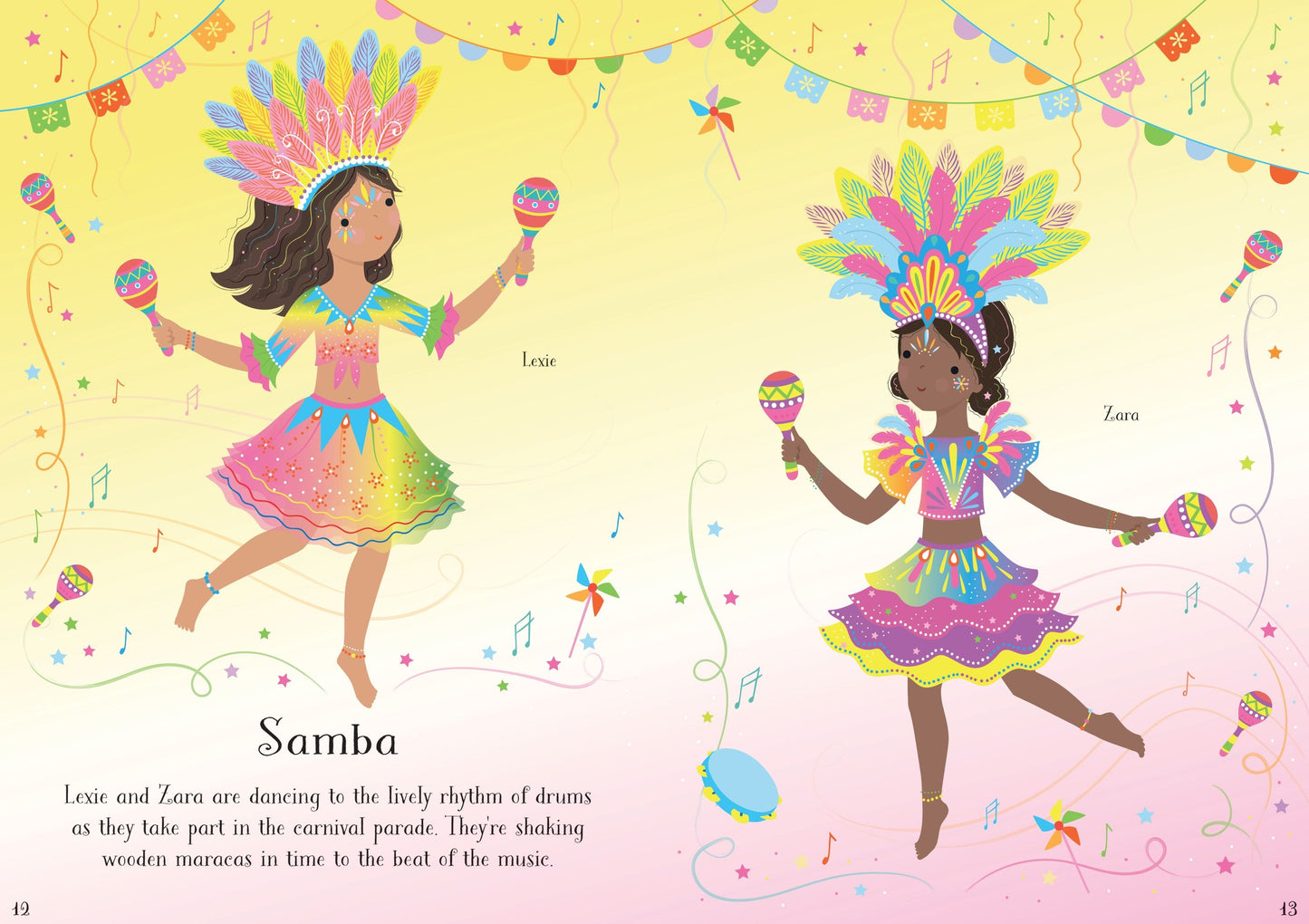 Carte stickere - Sdd Little Sticker Dolly Dressing Carnival, Usborne