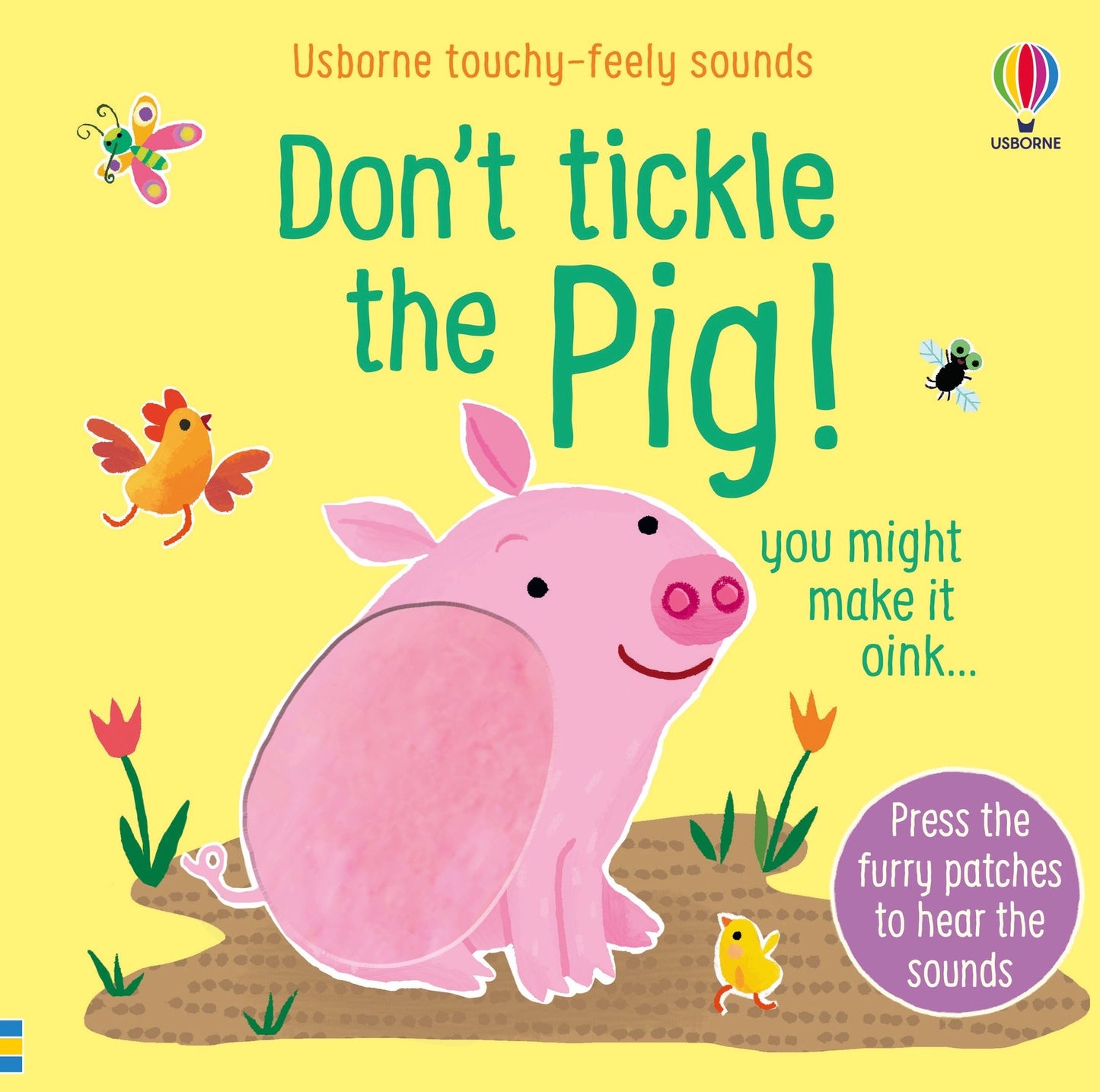 Carte senzoriala cu sunete - Don't Tickle the Pig, Usborne