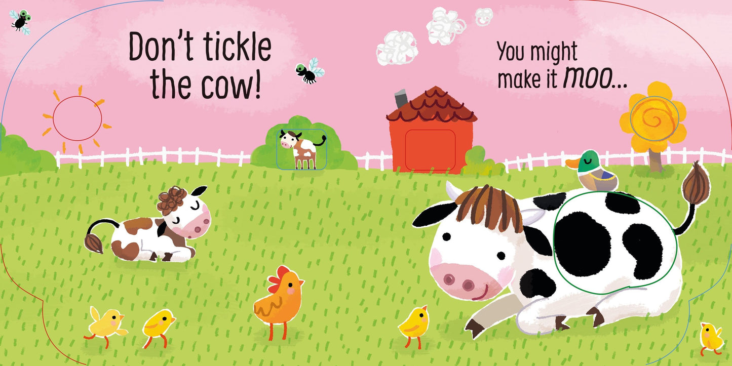 Carte senzoriala cu sunete - Don't Tickle the Pig, Usborne