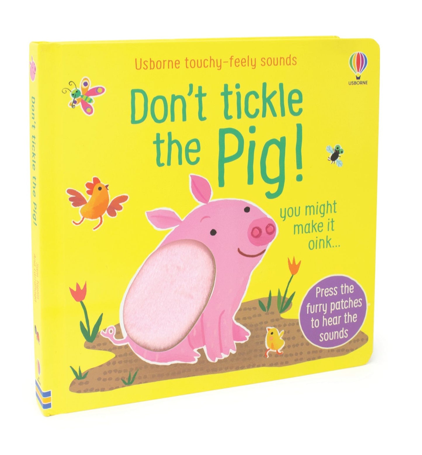 Carte senzoriala cu sunete - Don't Tickle the Pig, Usborne