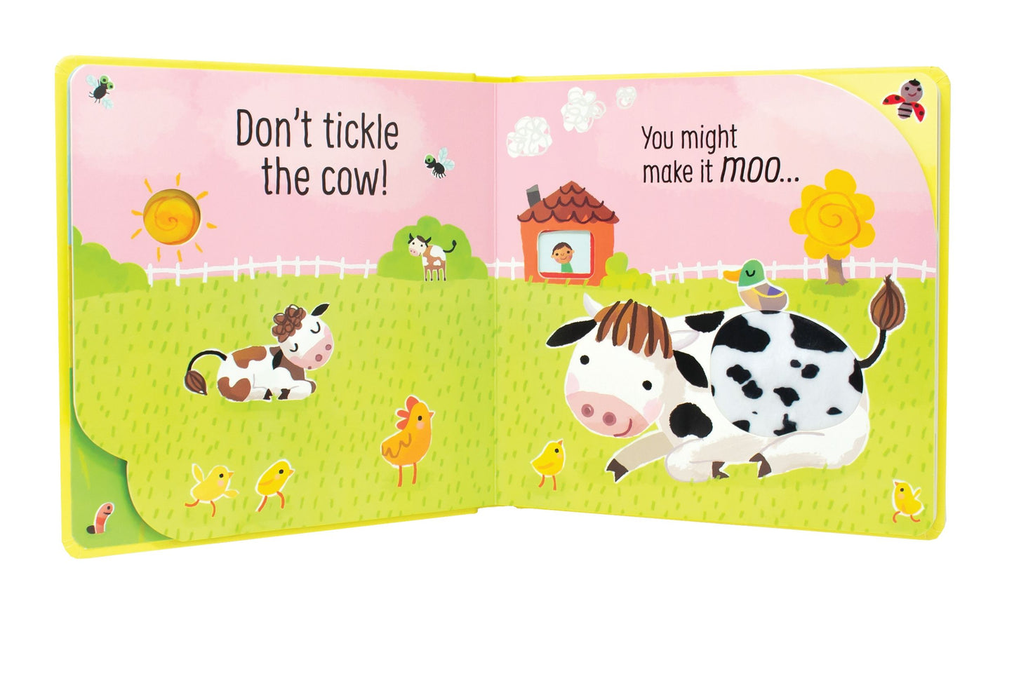 Carte senzoriala cu sunete - Don't Tickle the Pig, Usborne