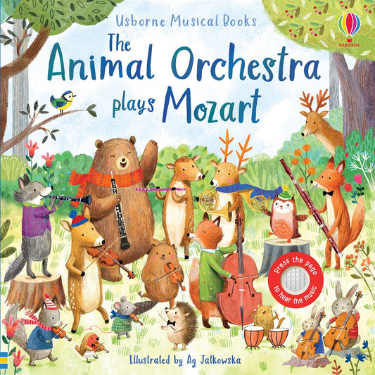 Carte muzicală - The Animal Orchestra Plays Mozart, Usborne