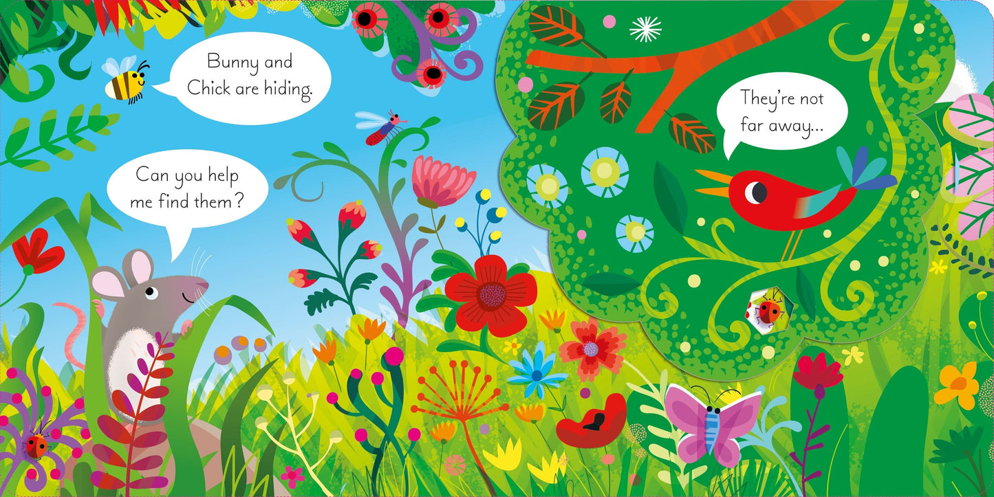 Carte clapete copii - Play Hide And Seek With Bunny, Usborne