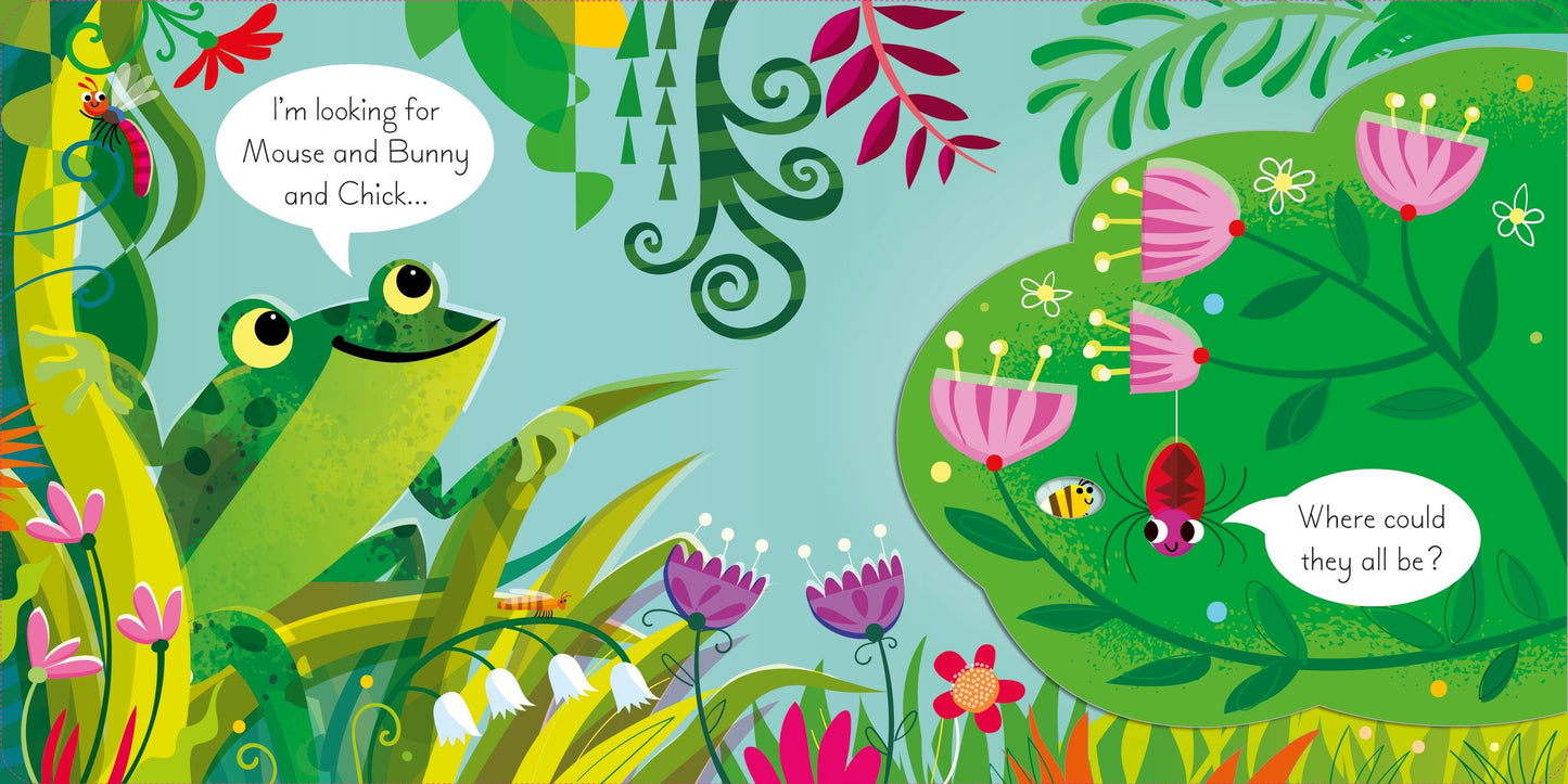 Carte clapete copii - Play Hide And Seek With Bunny, Usborne