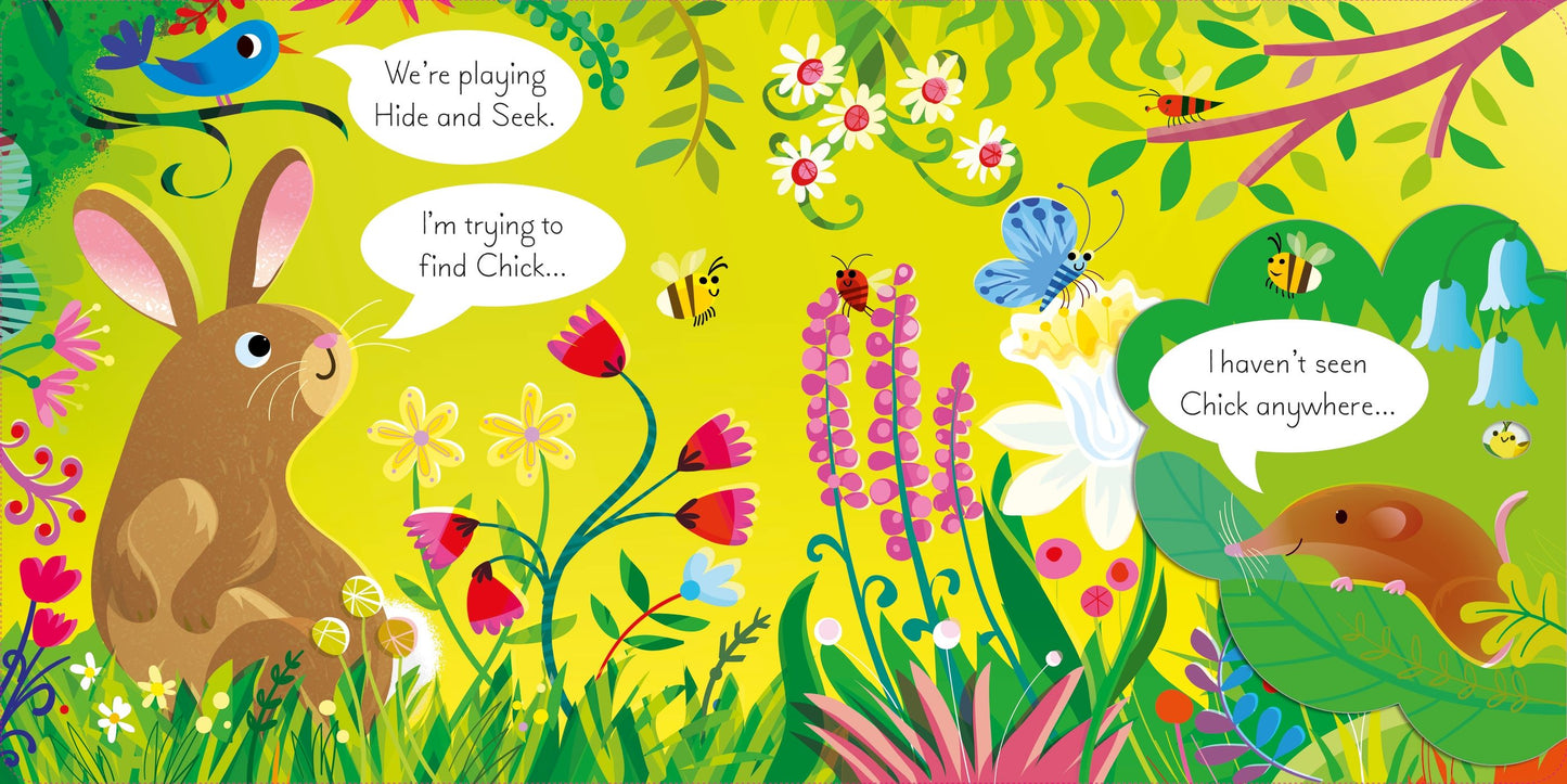 Carte clapete copii - Play Hide And Seek With Bunny, Usborne