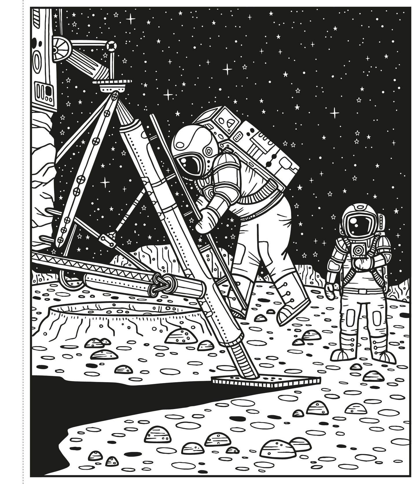 Carte pictura cu apa - Magic Painting Space, Usborne
