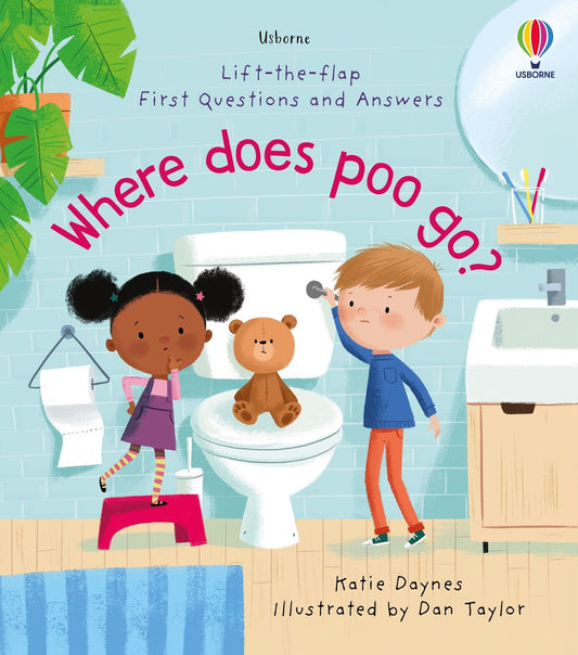 Carte copii -  First Questions And Answers: Where Does Poo Go?, Usborne