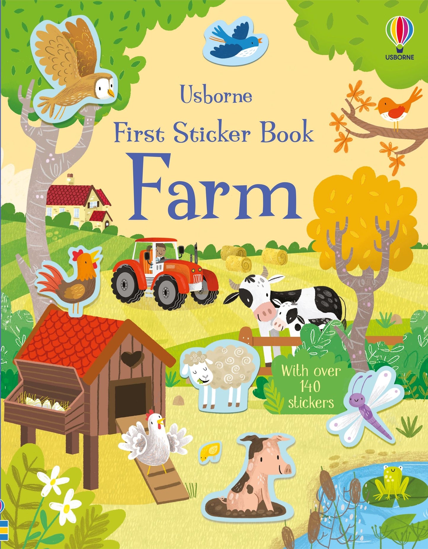 Carte stickere - First Sticker Book Farm, Usborne