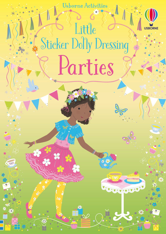Carte stickere - Sdd Little Sticker Dolly Dressing Parties, Usborne