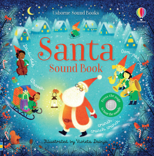 Carte cu sunete - Santa Sound Book, Usborne