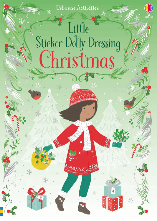 Carte stickere - Sdd Little Sticker Dolly Dressing Christmas, Usborne