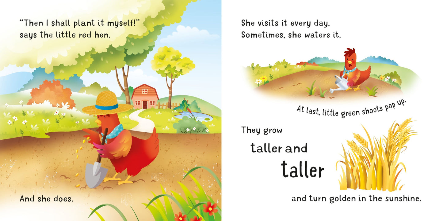 Carte copii - The Little Red Hen, Usborne