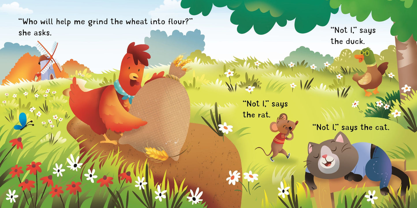 Carte copii - The Little Red Hen, Usborne