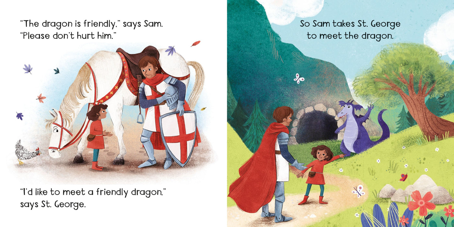 Carte copii - The Friendly Dragon, Usborne