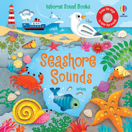 Carte sunete - Seashore Sounds, Usborne