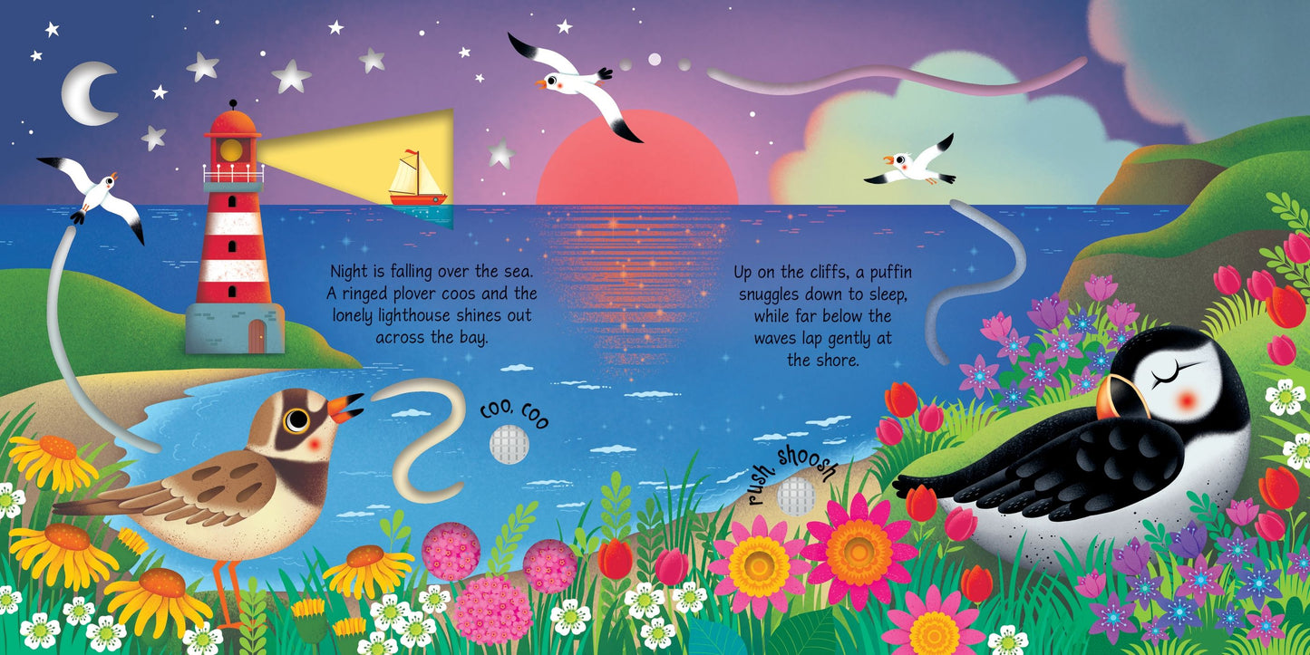 Carte sunete - Seashore Sounds, Usborne
