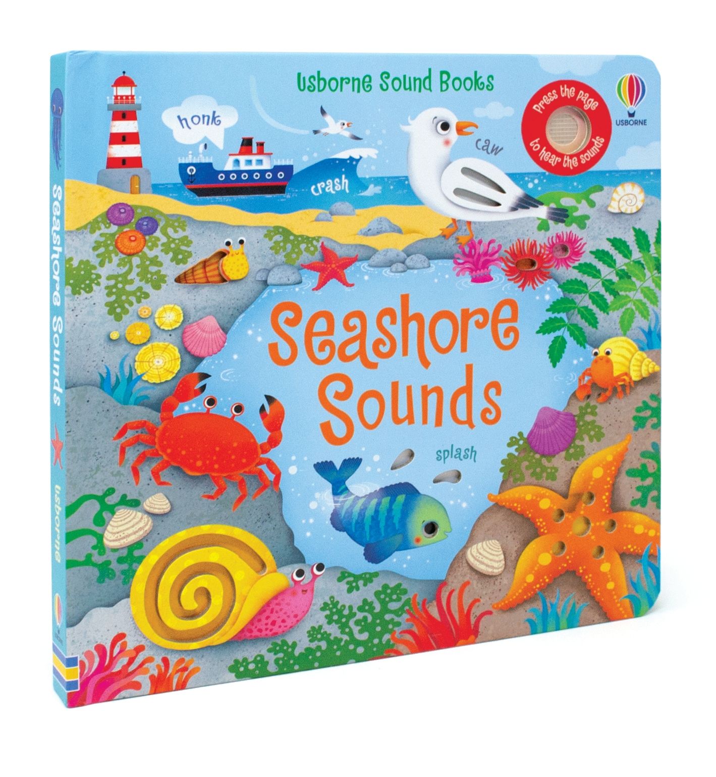 Carte sunete - Seashore Sounds, Usborne