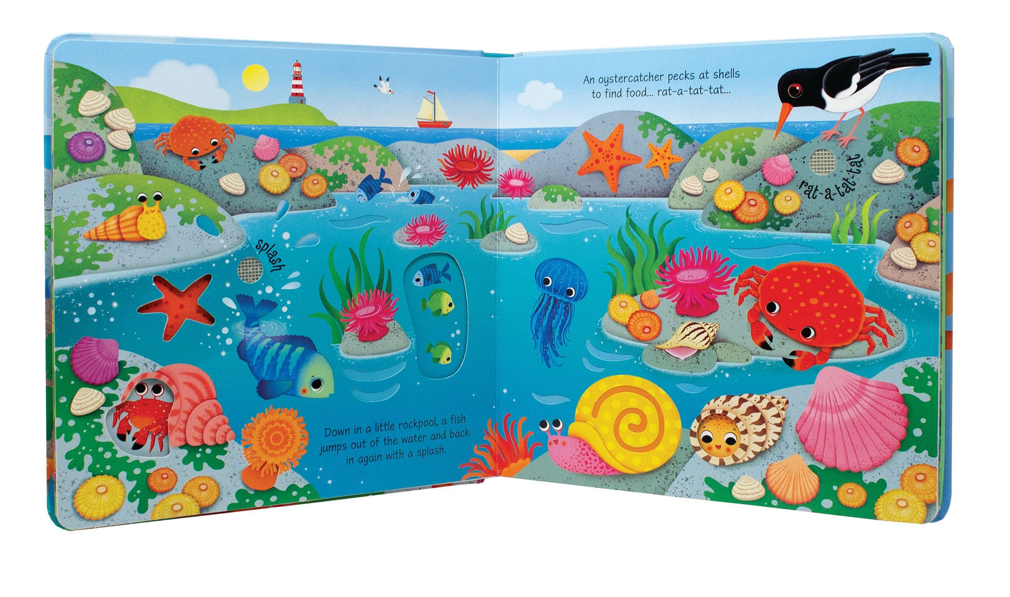 Carte sunete - Seashore Sounds, Usborne