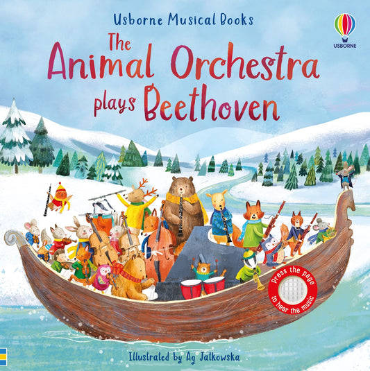 Carte muzical? - The Animal Orchestra Plays Beethoven, Usborne