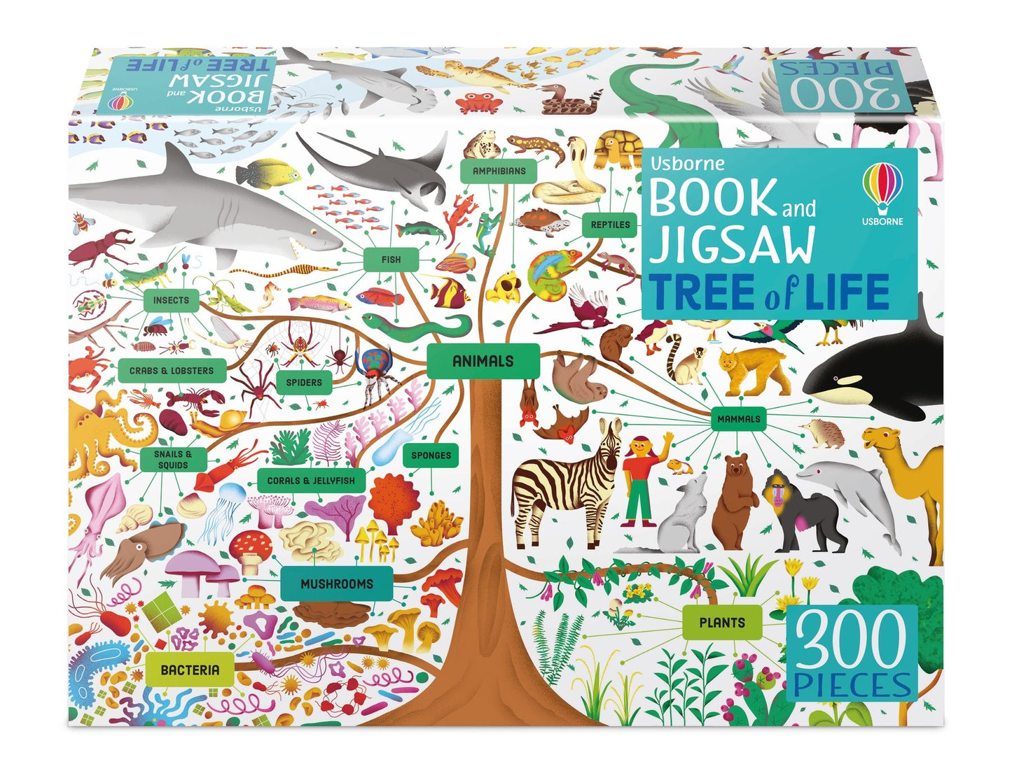 Set puzzle si carte - Usborne Book And Jigsaw: Tree Of Life, Usborne