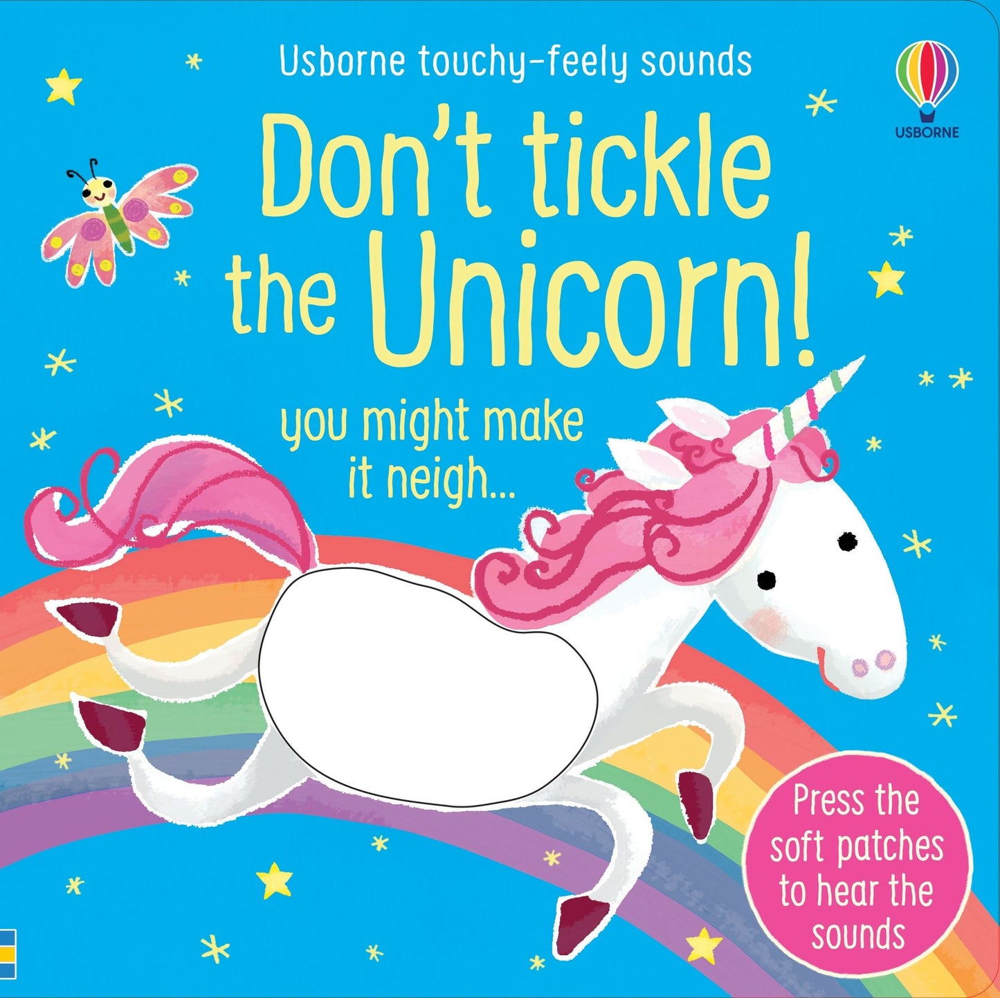 Carte senzoriala cu sunete - Don'T Tickle The Unicorn!, Usborne