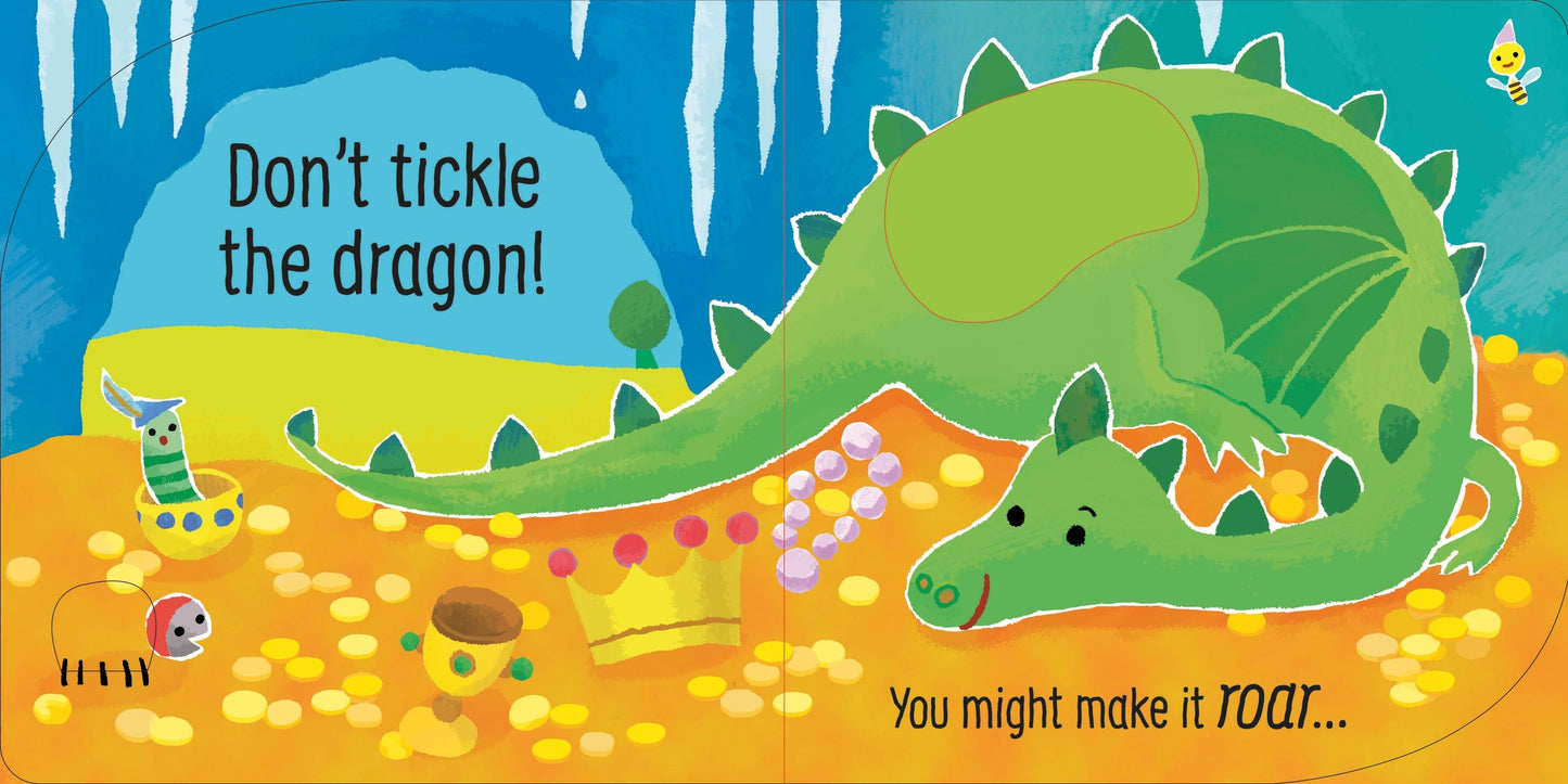 Carte senzoriala cu sunete - Don'T Tickle The Unicorn!, Usborne