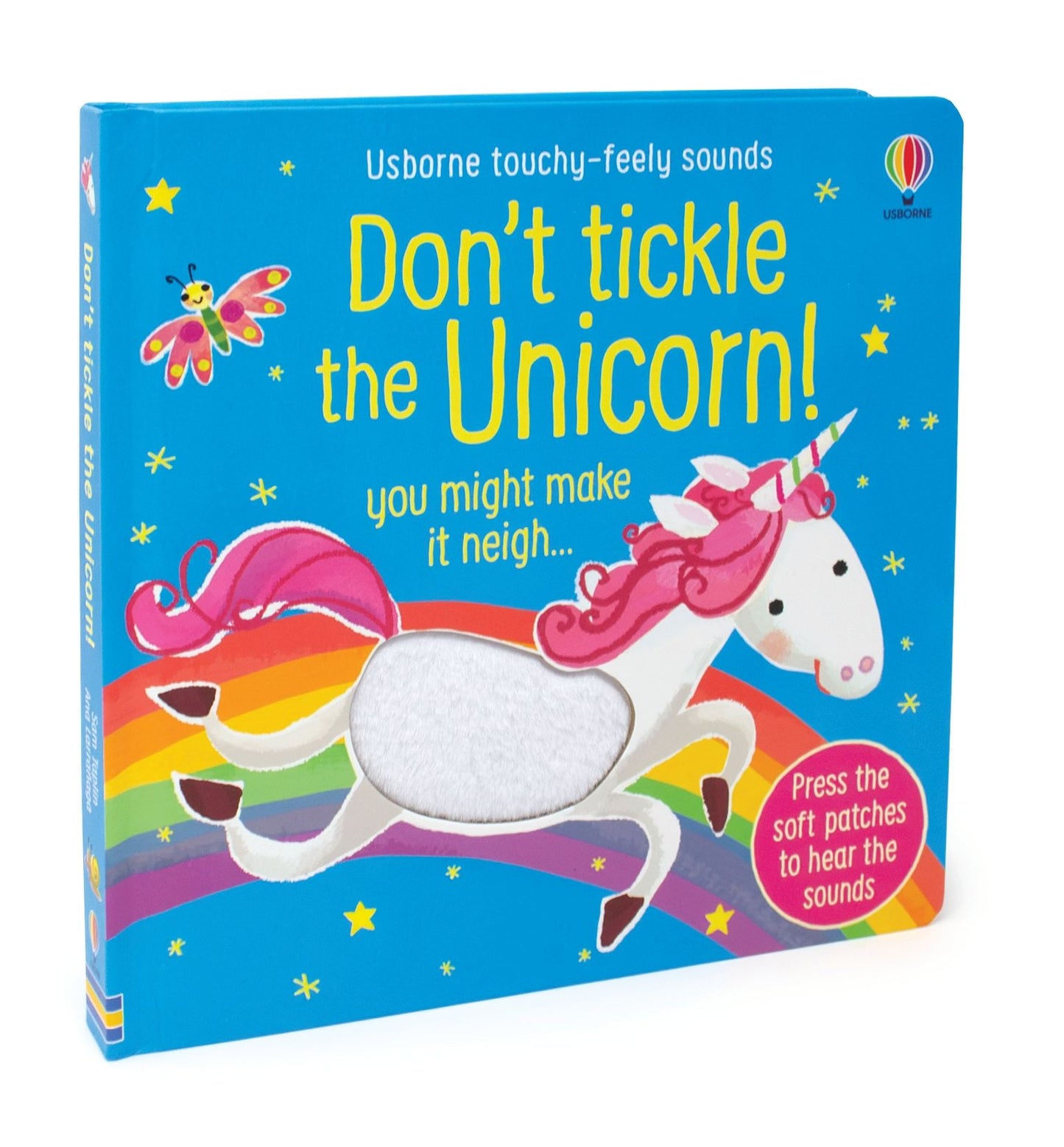 Carte senzoriala cu sunete - Don'T Tickle The Unicorn!, Usborne