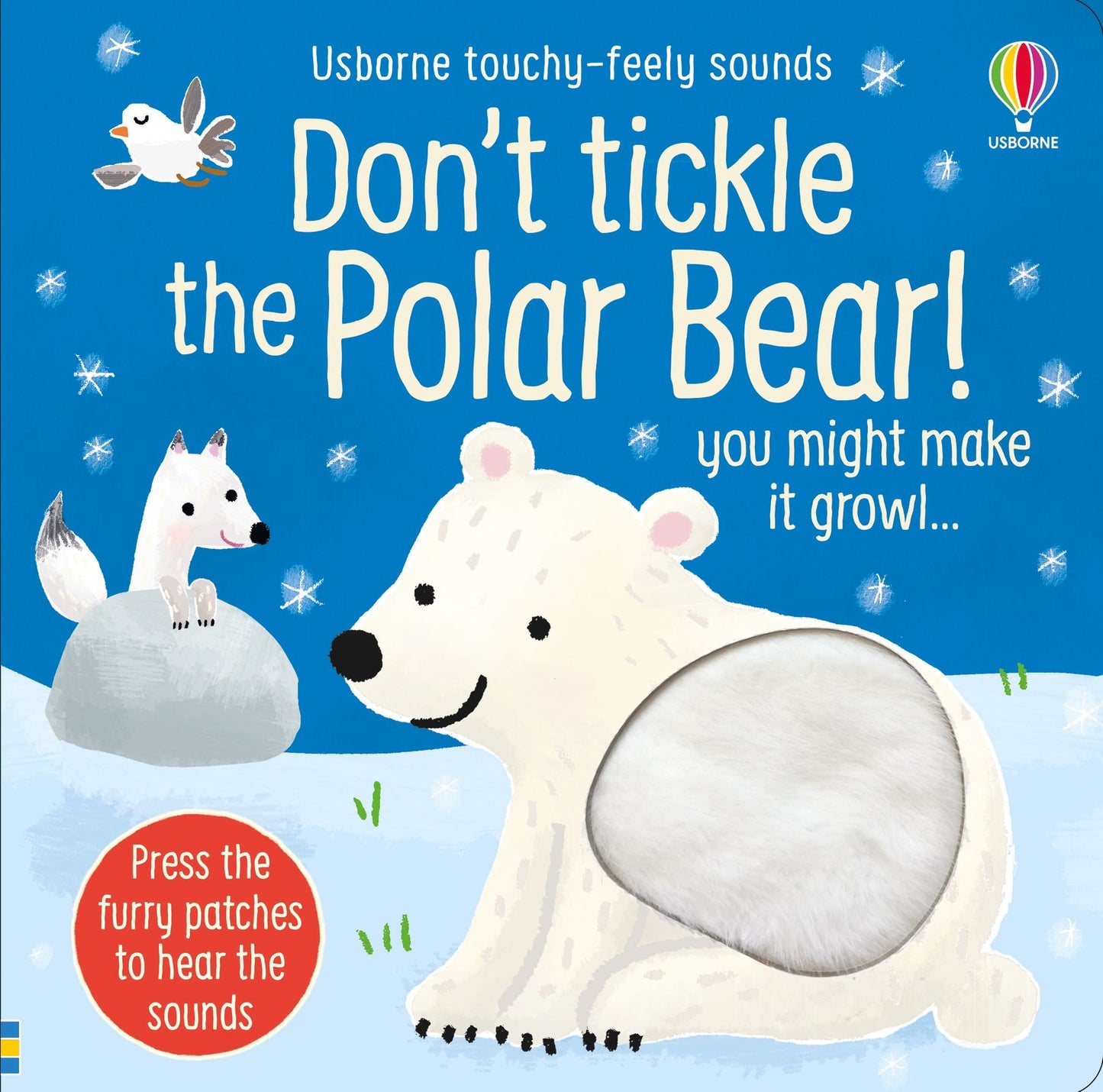 Carte senzoriala cu sunete - Don't Tickle The Polar Bear!, Usborne