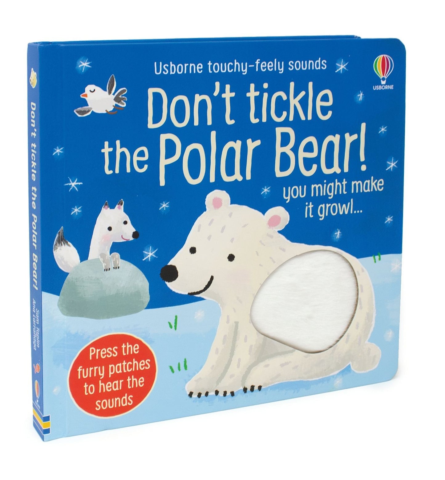 Carte senzoriala cu sunete - Don't Tickle The Polar Bear!, Usborne