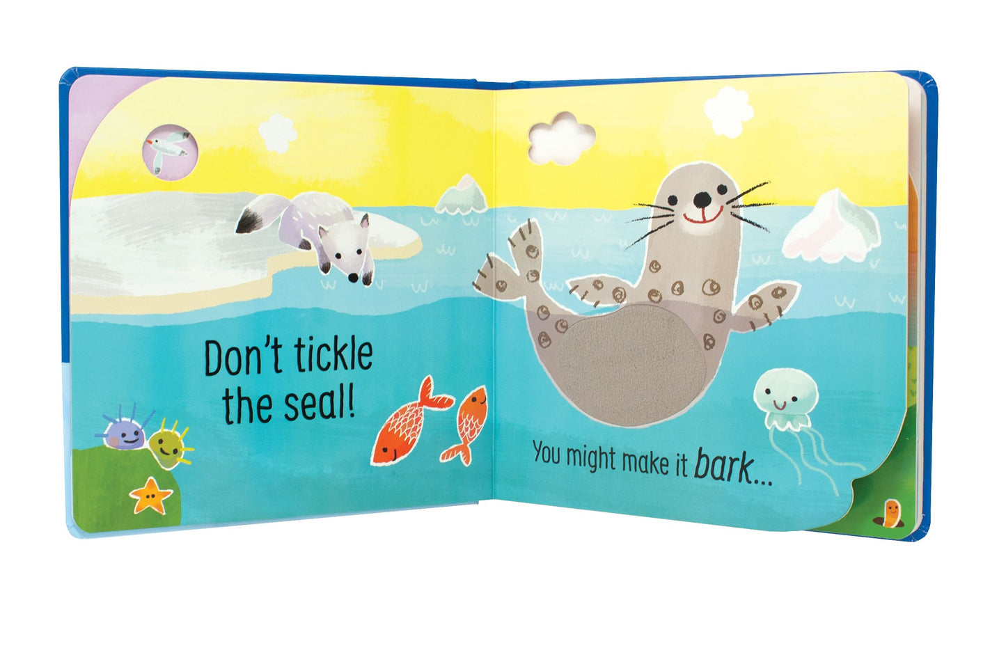 Carte senzoriala cu sunete - Don't Tickle The Polar Bear!, Usborne